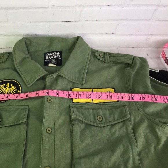 AC/DC Dirty Deeds Done Dirt Cheap Shirt Jacket - Picture 5 of 9